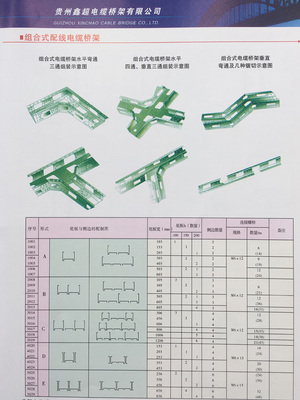 组合式配线电缆桥架